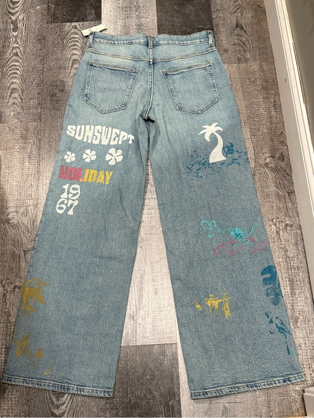 PILCRO the Esme Mid Rise wide leg jeans - Picture 6 of 6